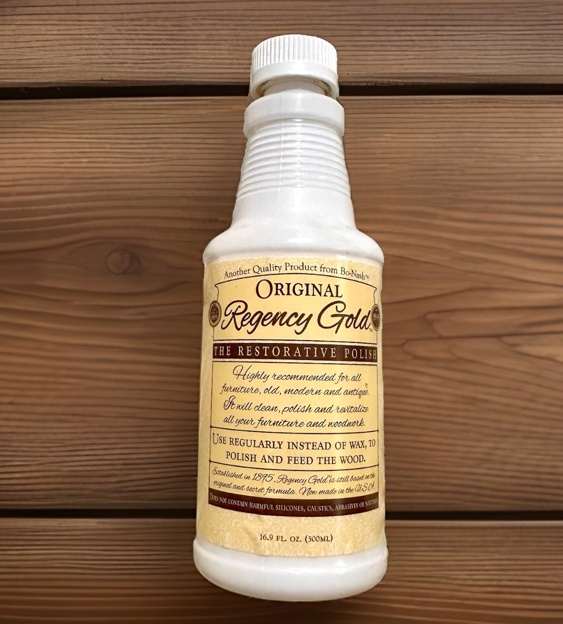 Regency Gold Polish Liquid 16.9 fl. oz 500ml For Interior Wood Cleaning