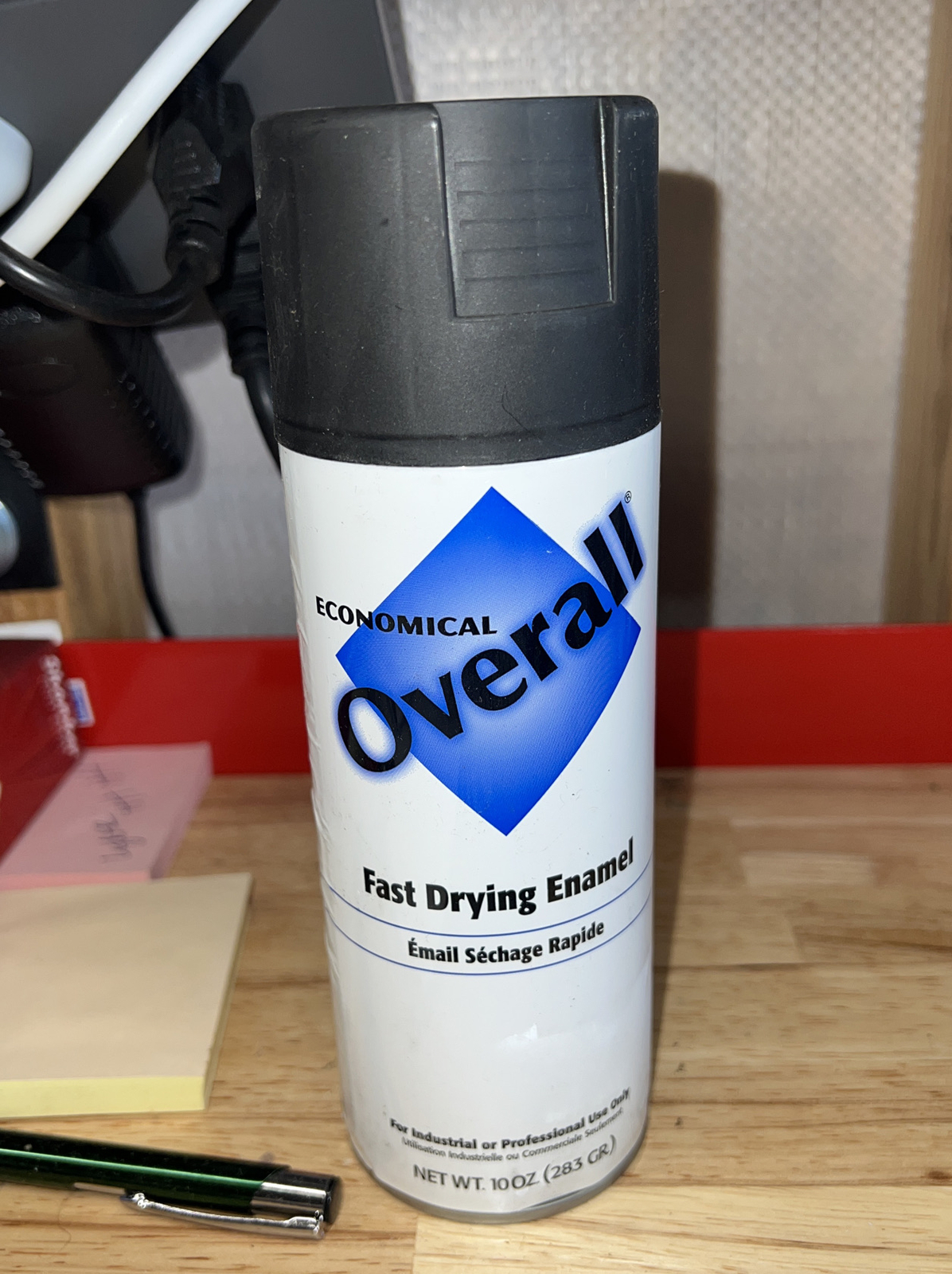 Economical Overall Fast Drying Enamel Flat Black ~ 10oz