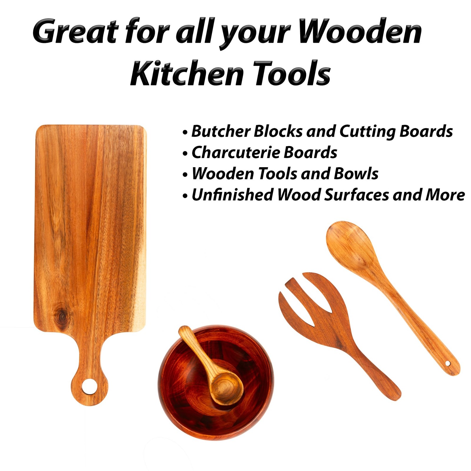 Wood Butter Cutting Board Wax – 8 fl oz – Conditioner for 8 Ounce (Pack of 1)