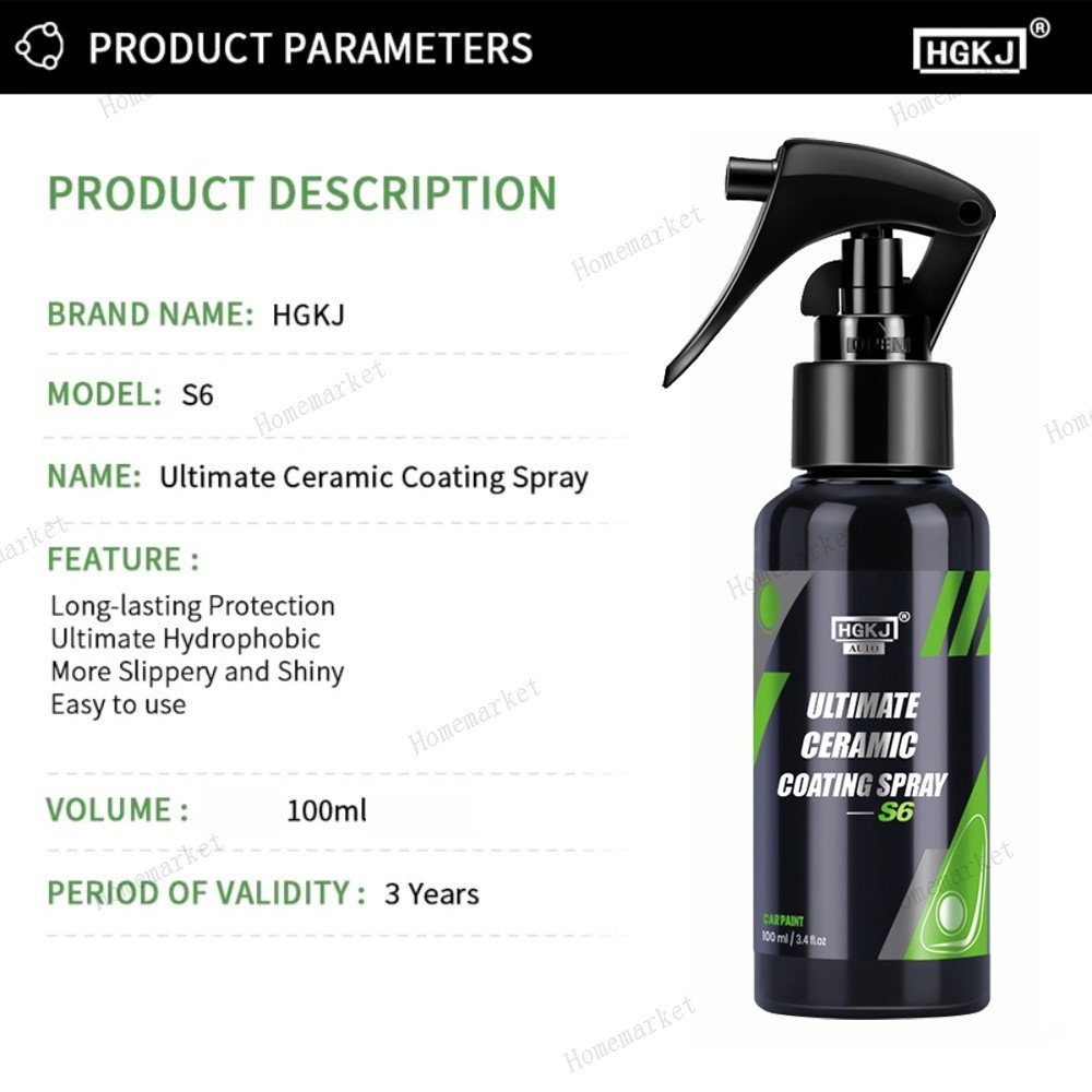 1/2/3 Pack Quick Effect Coating Agent for Car – 2026 Upgrade Car Coating Spray