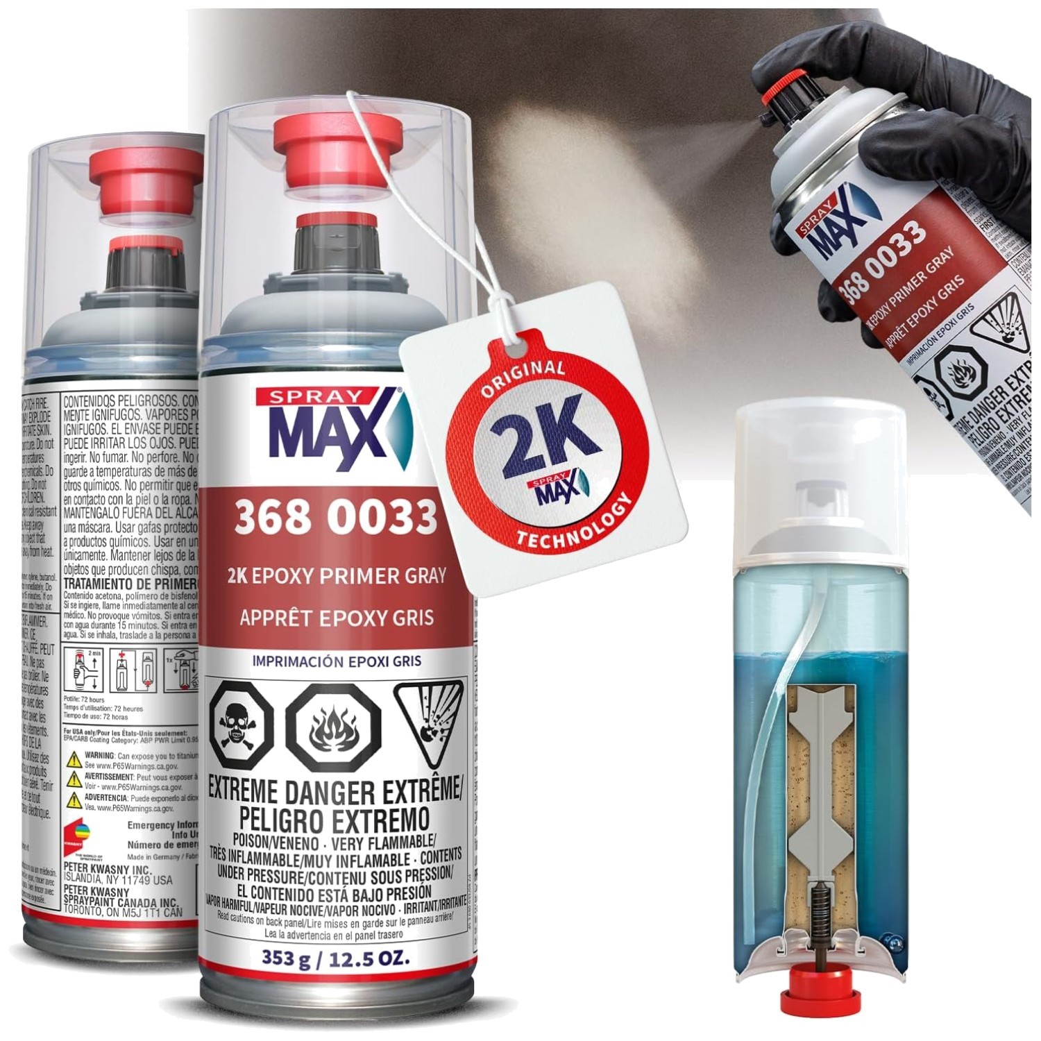 High Adhesion Epoxy Primer for Metal – 2K Technology