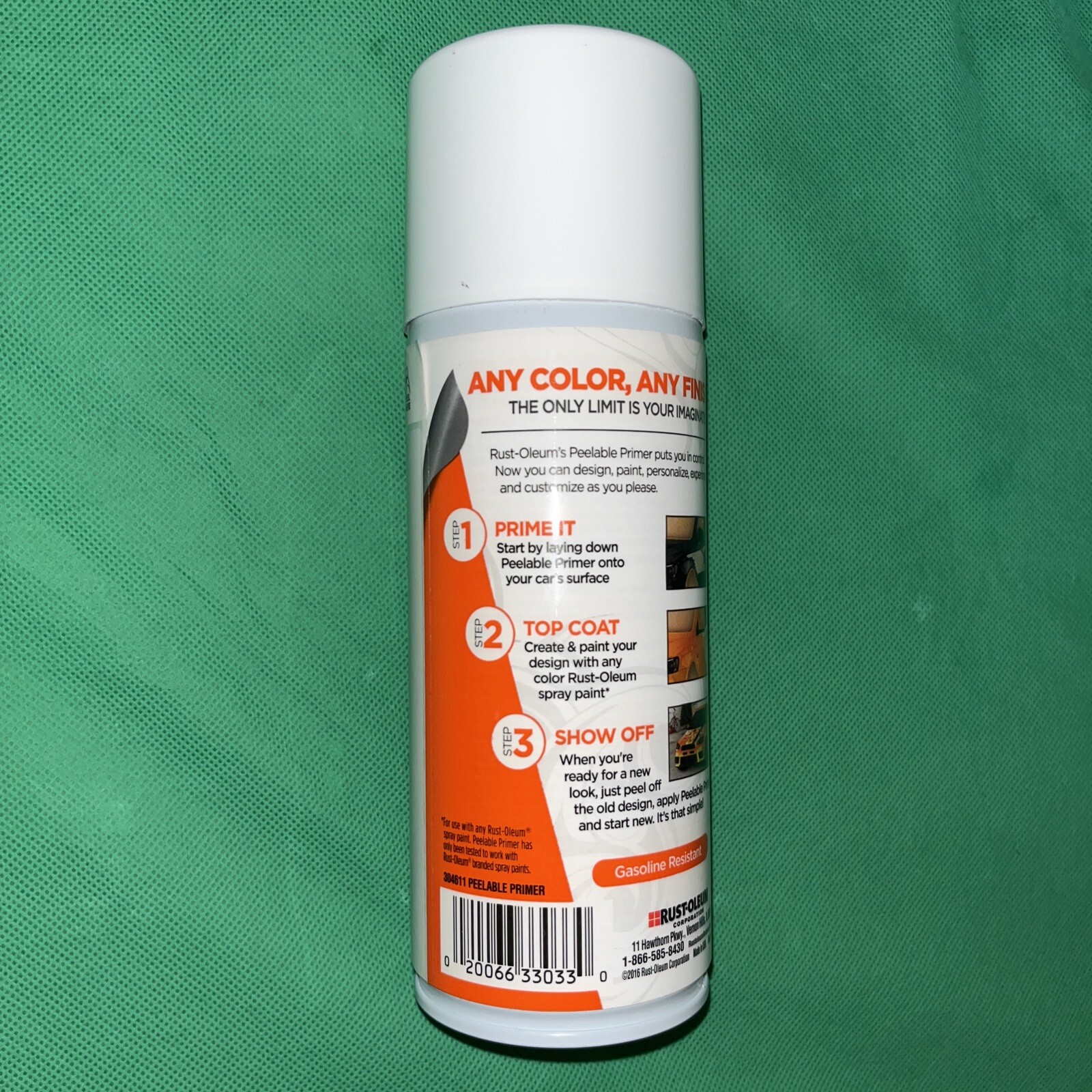 Rust-Oleum Peelable Removable Primer 12 OZ Spray Can Peel Coat 304611 Lot Of 14