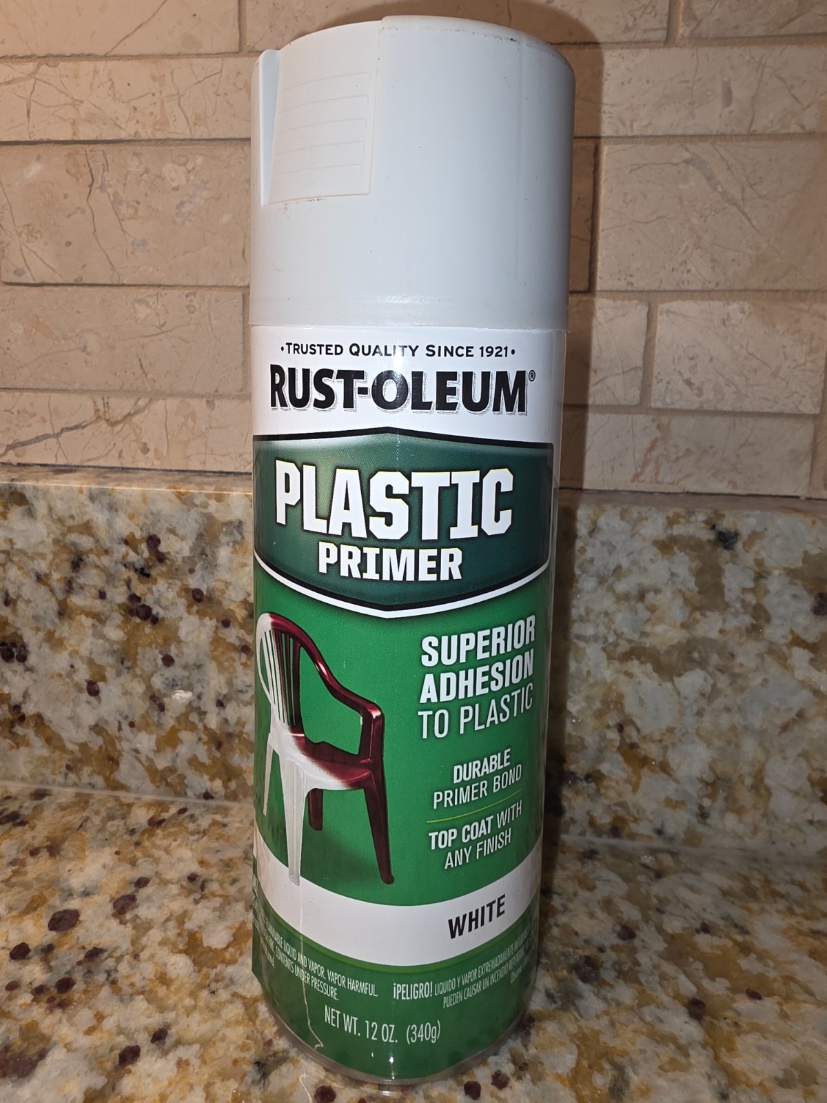 Rust-Oleum® Specialty White Direct-To-Plastic Primer Spray – 12 oz.