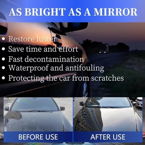 Ceramic Paint Sealant Spray, Ceramic Coating for Cars | 17.5 Fl Oz (Pack of 2)