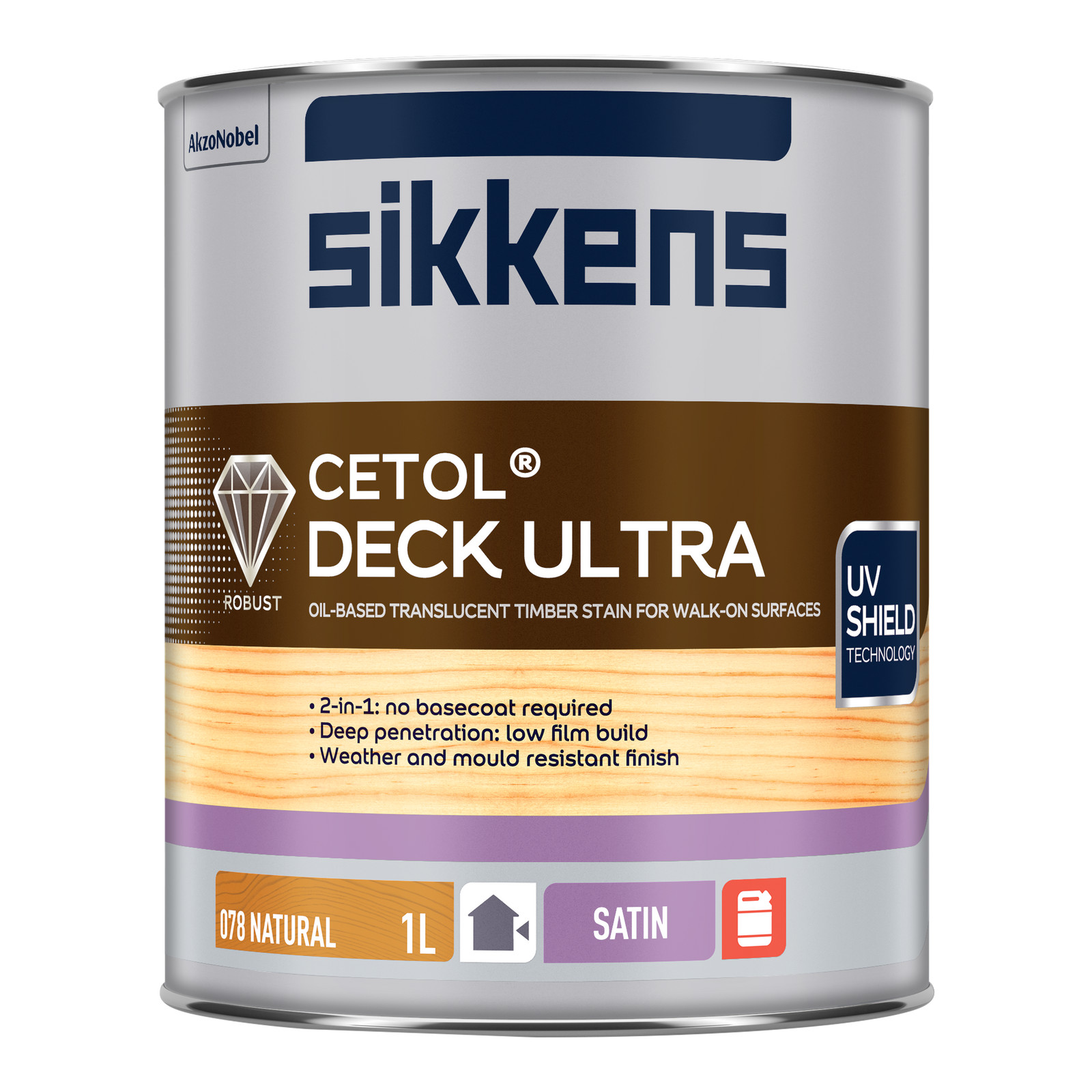 Sikkens 1L Natural Cetol Deck Ultra