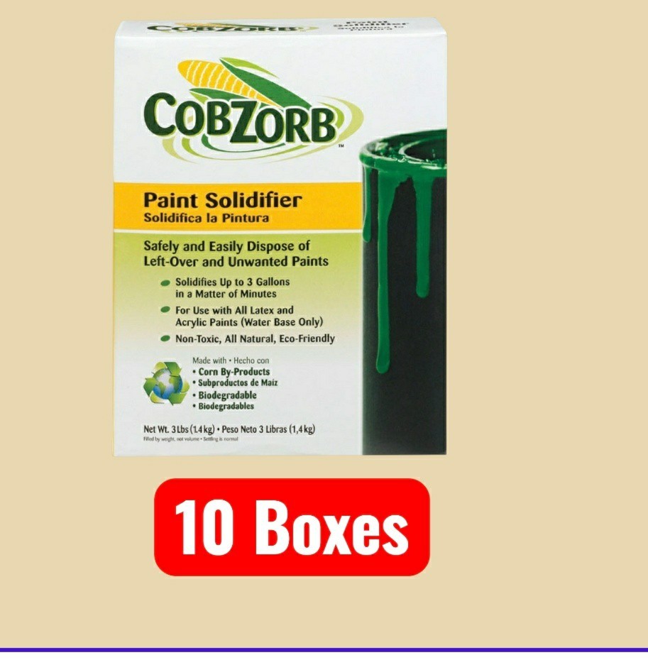 10 Boxes Cobzorb CZBPNT Paint Solidifier Pouch