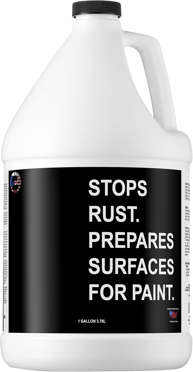 Rust remover for metal tools and surfaces- rust dissolver reusable -1 gallon