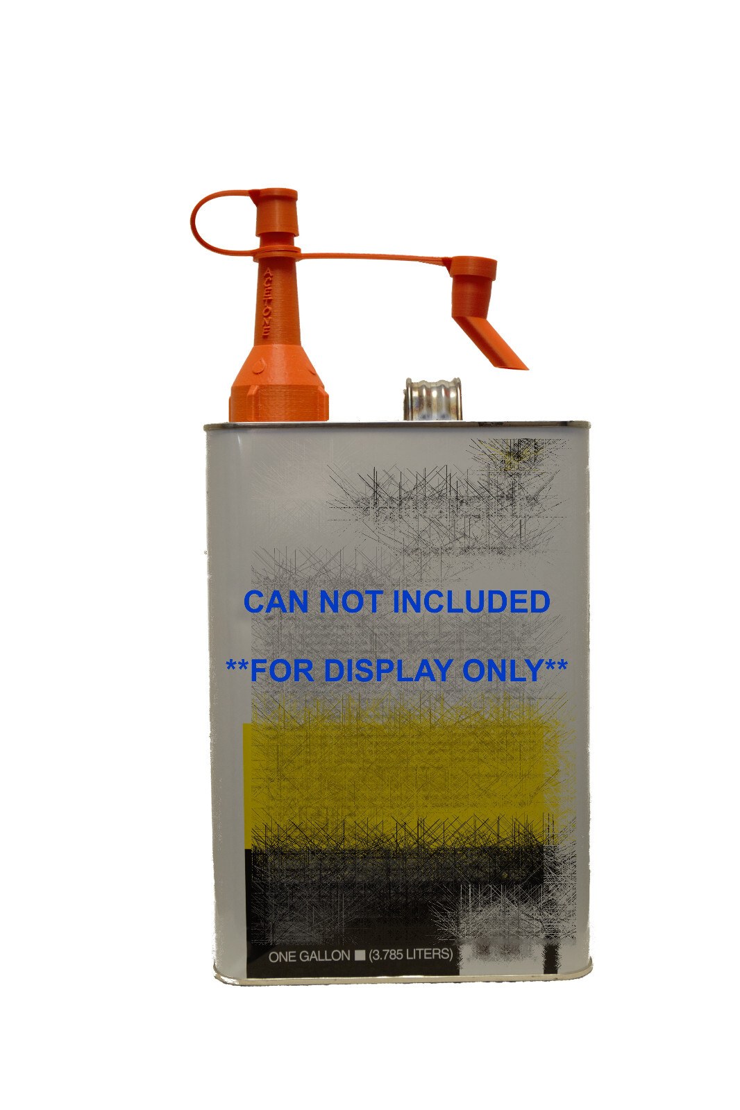 SPILL-NO-MORE® Solvent Can Spout for Acetone