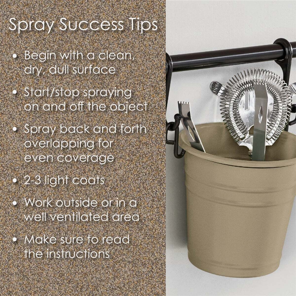 Fusion Primer and Spray Paint, Textured, Desert Sand, 12 oz, Aerosol Can