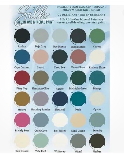 12 Dixie Belle Silk All in One Mineral Paint 16oz Lot 10 Colors in Description