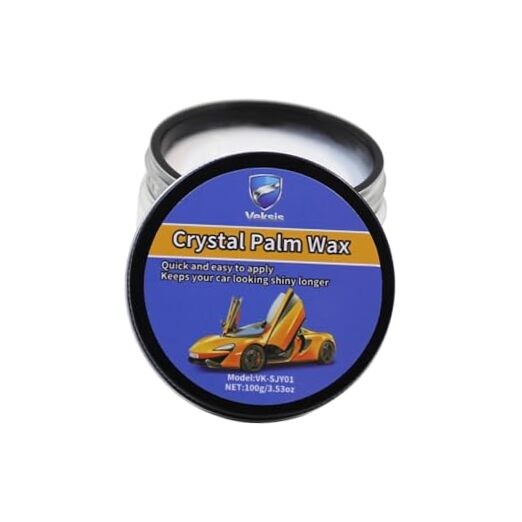Car Wax Crystal Coating Paste – Long Lasting Ceramic Infused Protection, Deep