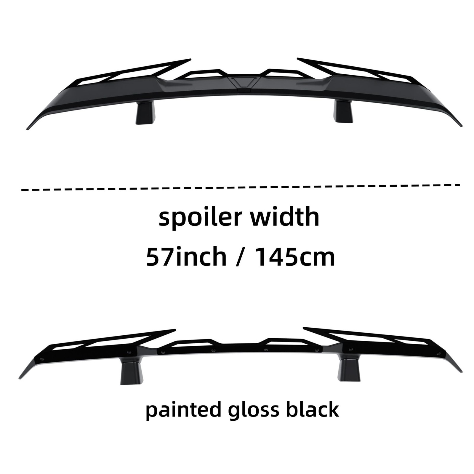 Rear Trunk Spoiler Wing Compatible with Hyundai Sonata Sedan 2011-2019 Access…