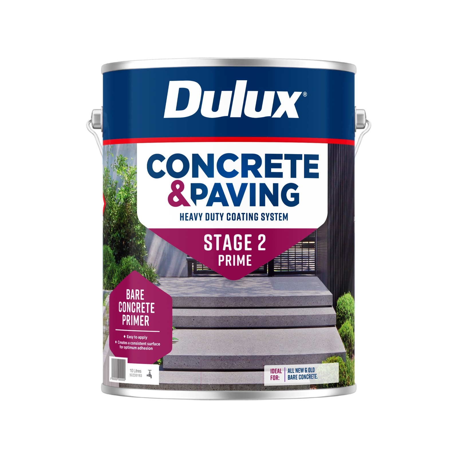 Dulux Concrete And Paving Bare Concrete Primer – 10L