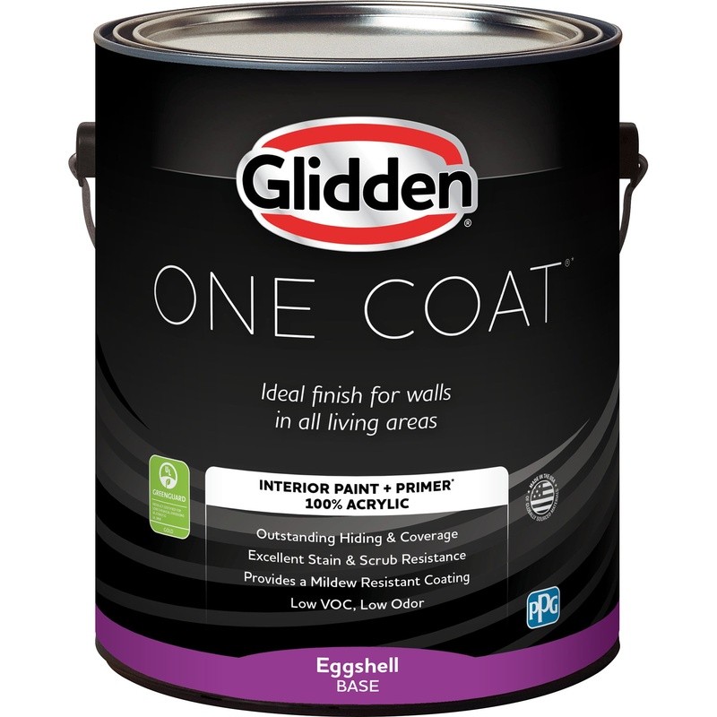 Interior Paint One Coat Coverage Low Odor Low VOC Mildew Resistant 400 sq ft New