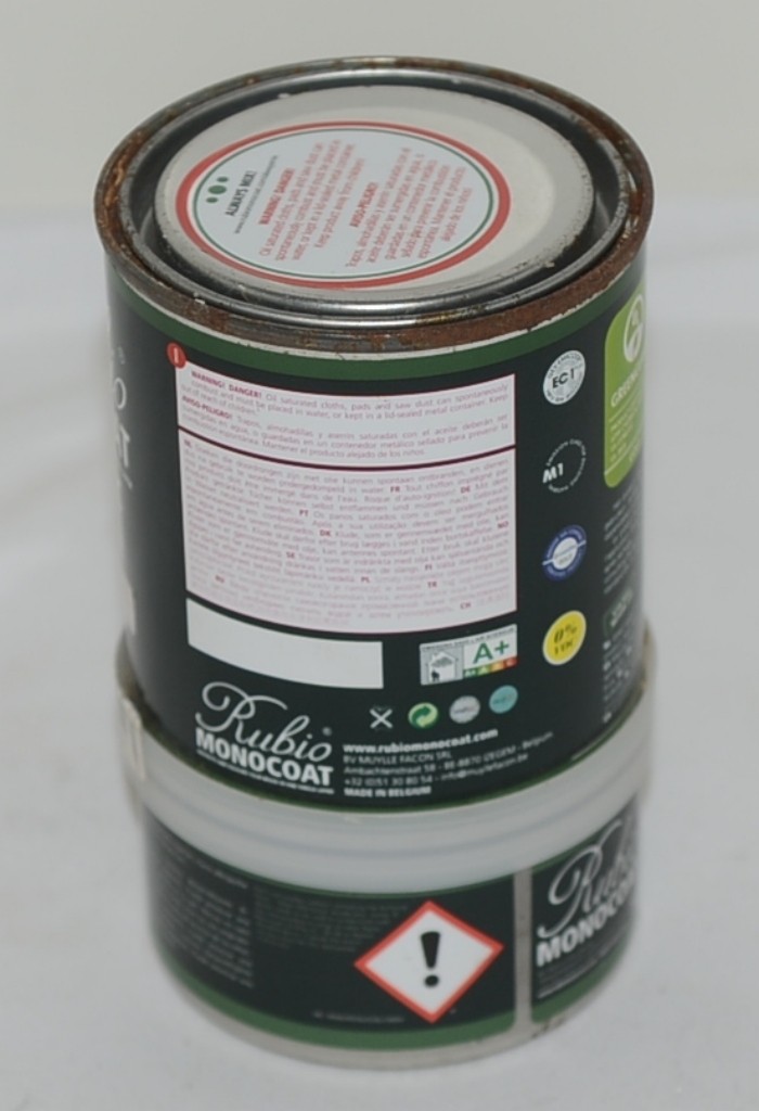 Rubio Monocoat Oil Plus 2C Comp A Charcoal 275 ML With Accelerator 75 ML