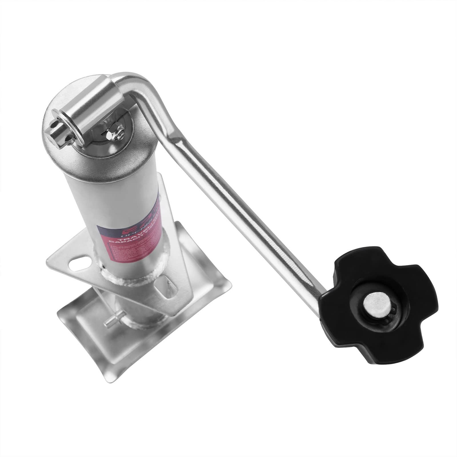 Openroad 5000 Lbs A-Frame Trailer Jack15 Top-Wind Vertical Travel Foot Plate Rv