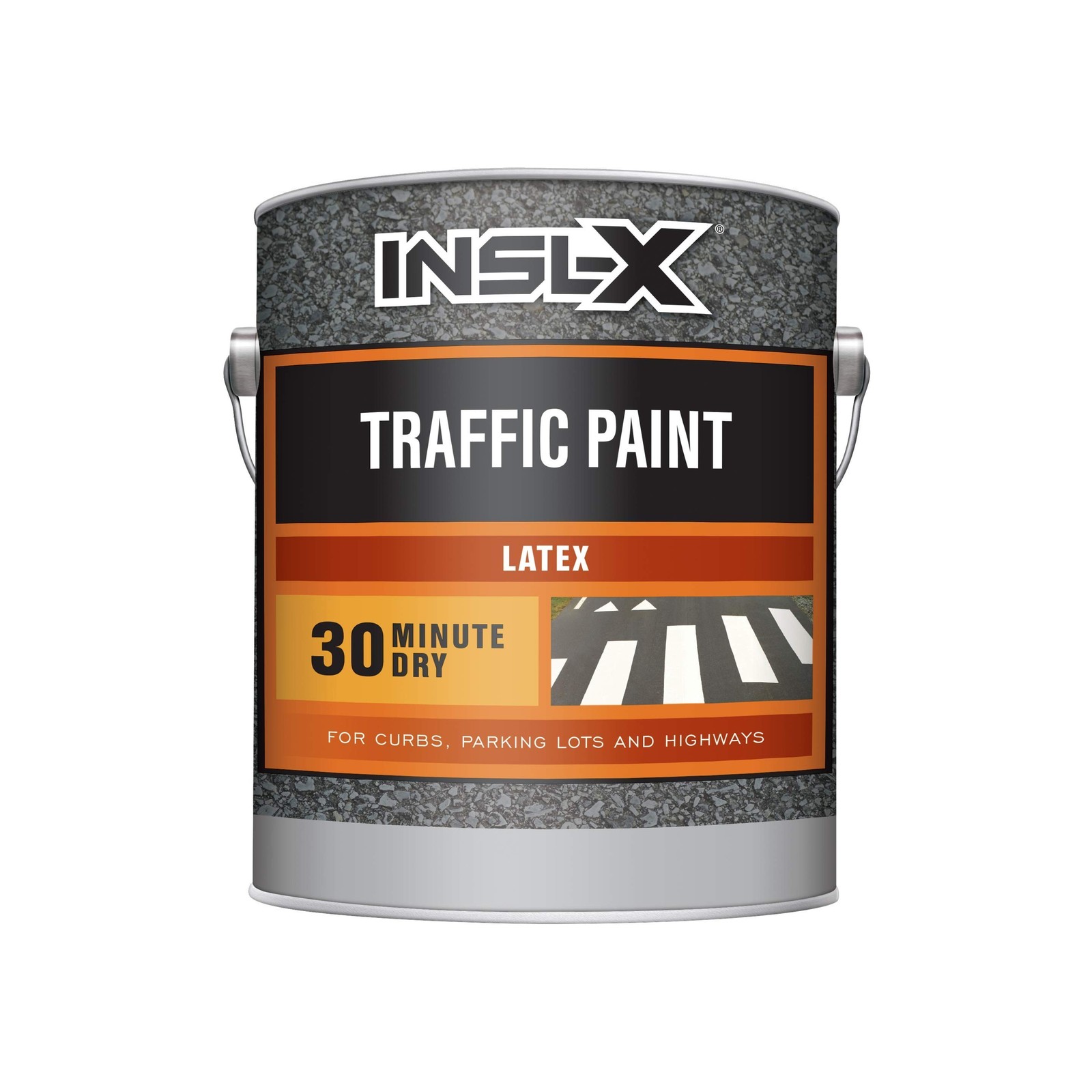 INSL-X Acrylic Latex Traffic Paint, White, 1 Gallon