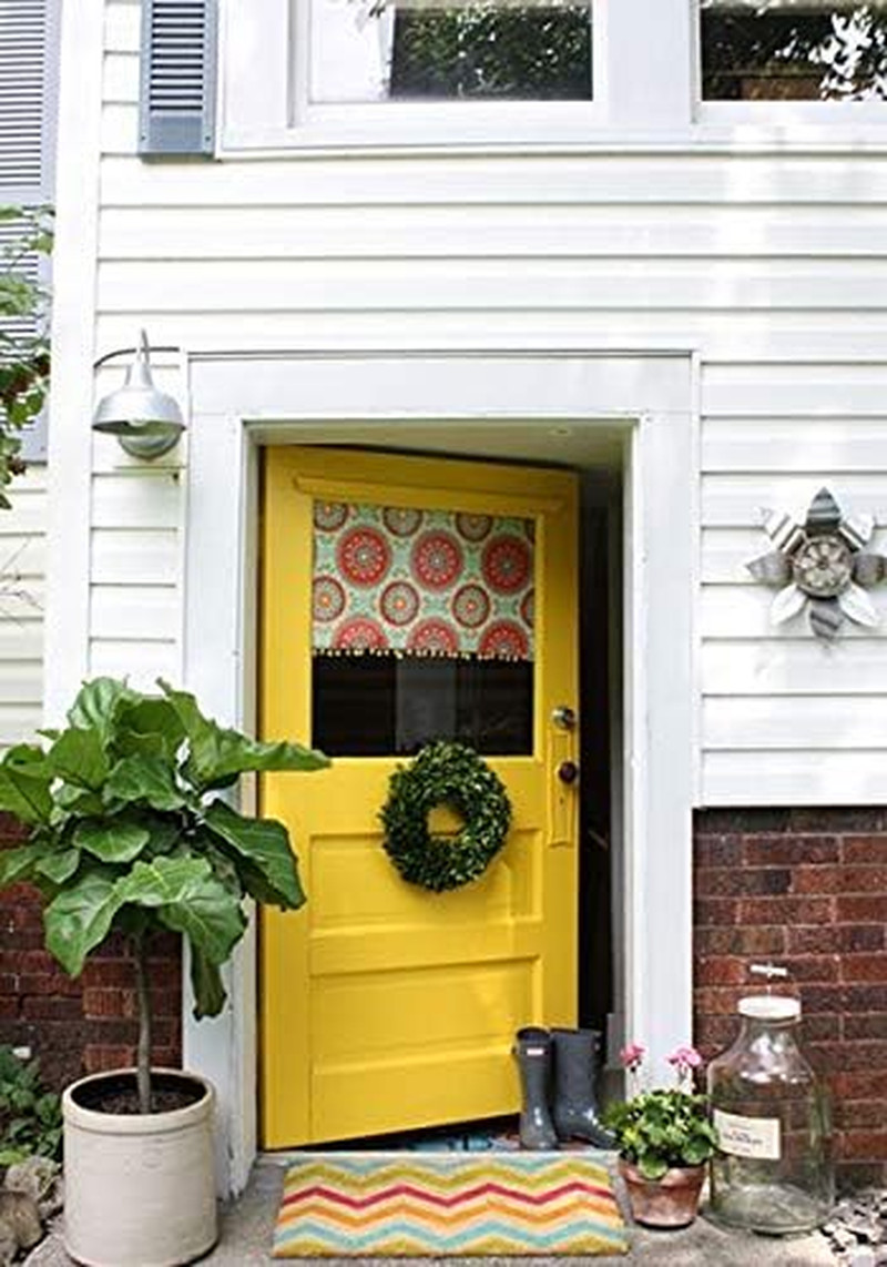 275273 Front Door Paint, 1 Quarts, Satin Happy