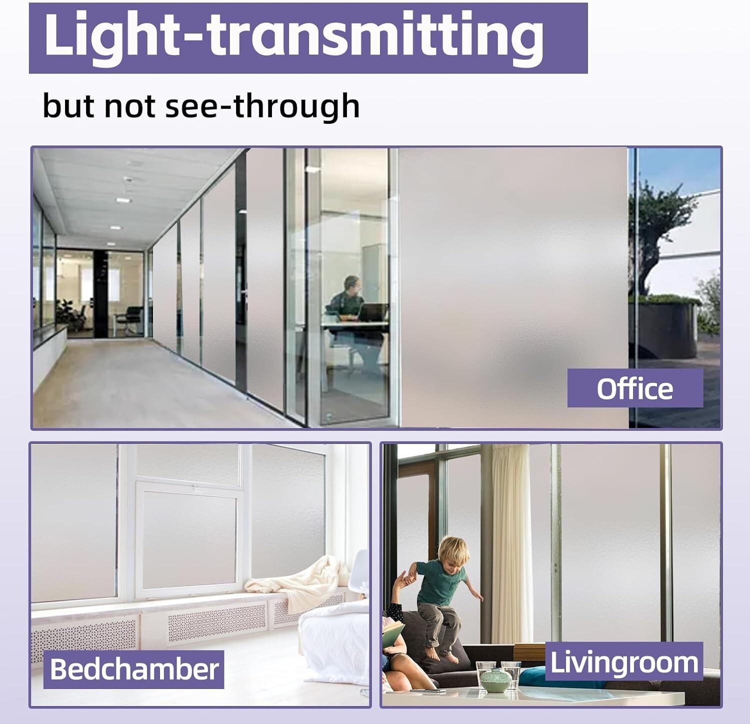Frosted Glass Paint for Windows Privacy Paint, 16oz Waterproof & UV Resistant