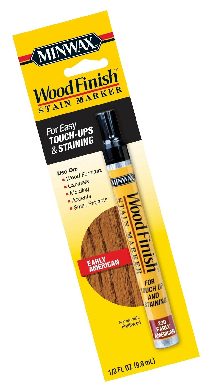 Minwax Wood Finish Stain Marker ☆EARLY AMERICAN☆ Touch Ups & Staining (1/3fl oz)