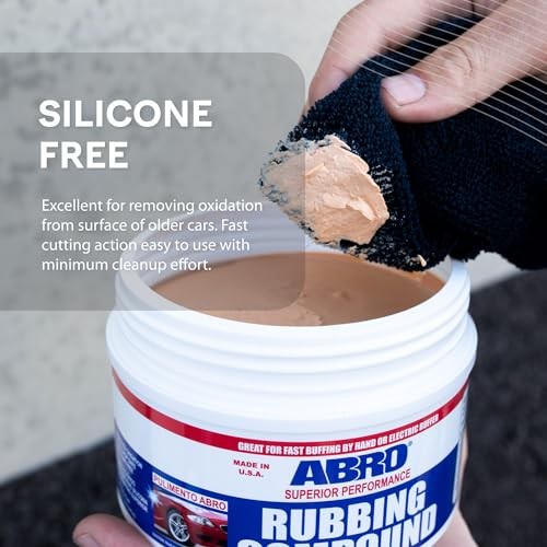10 oz Rubbing Compound — Fast-Cut Buffing Compound for Oxidized Paint