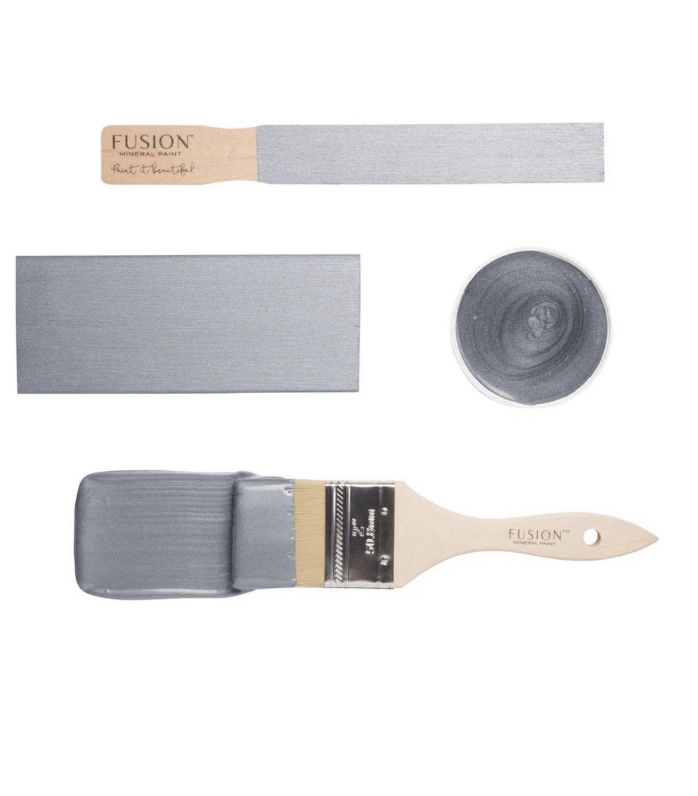 Fusion Mineral Paint Metallics Silver
