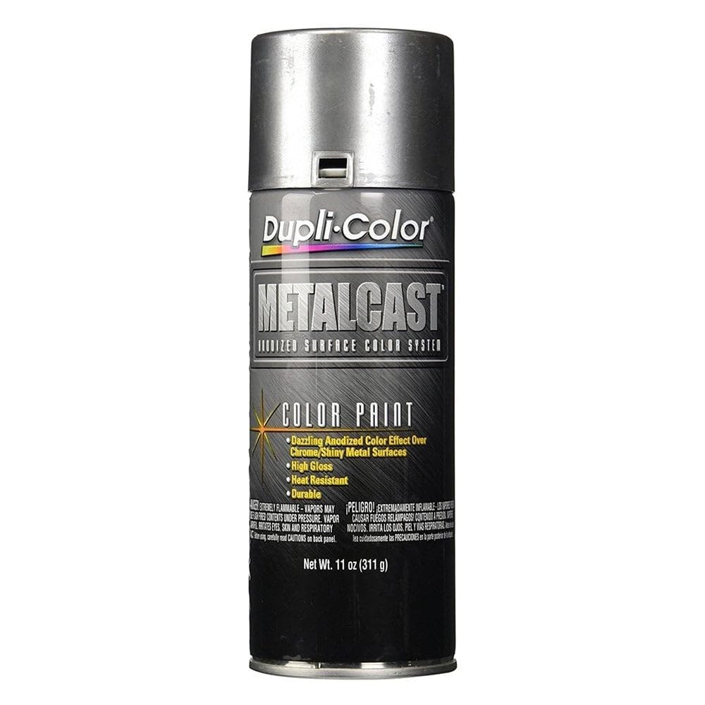 Dupli Color Metalcast Black Smoke Anodized Automotive Spray Paint 11oz