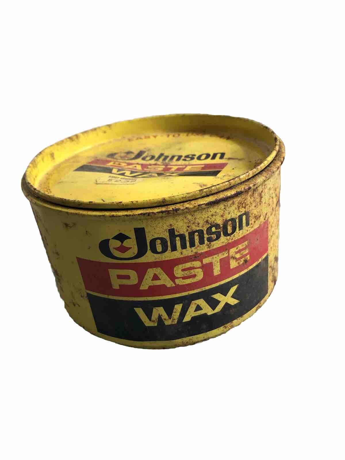 SC Johnson Paste Wax 16oz 95% Full The Original Formula Hard Finish Wood Wax