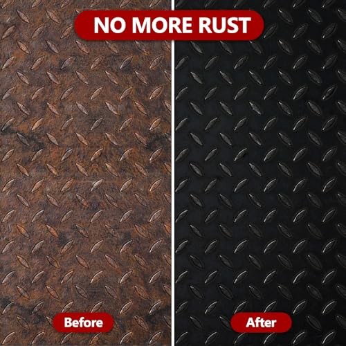 Rust Converter & Metal Primer, 141 Fl Oz Black Rust Inhibitor Black-141 FL OZ