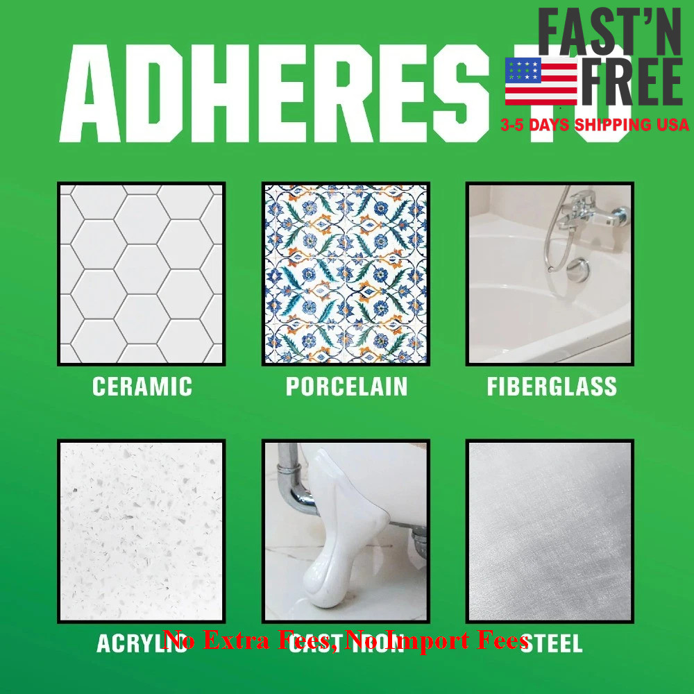 [HOT SALE] (2 pack) Rustoleum Tub and Tile White Aerosol, NEW USA SALE!!