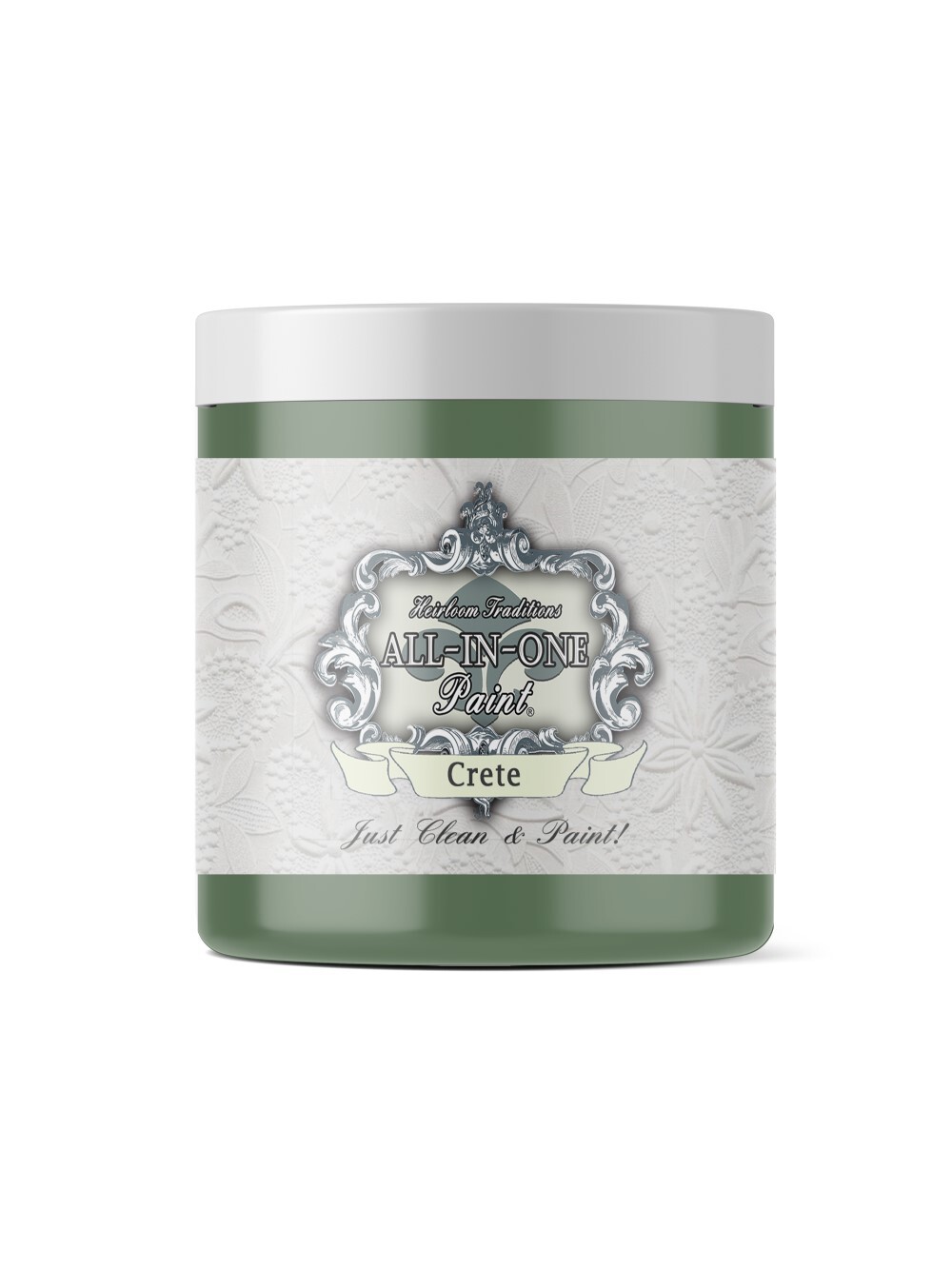 ALL-IN-ONE Paint by Heirloom Traditions – Crete (Olive Green) – 8 Fl Oz