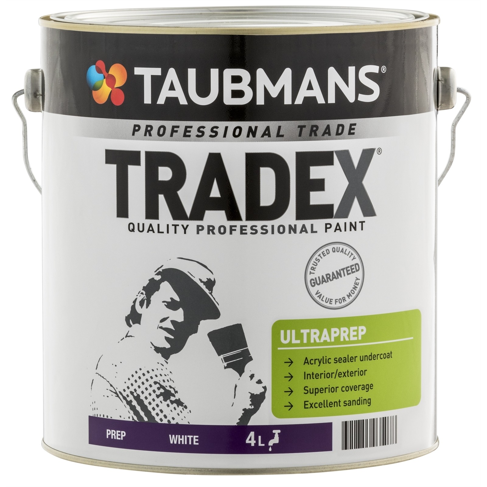 Taubmans Tradex Ultra Prep White Undercoat – 4L