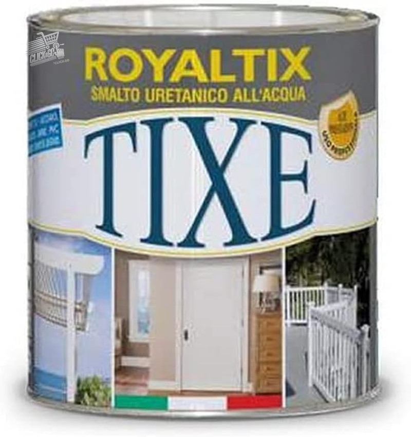 Royaltix Professional Polished White Iron Wood Paint Water Urethane Enamel