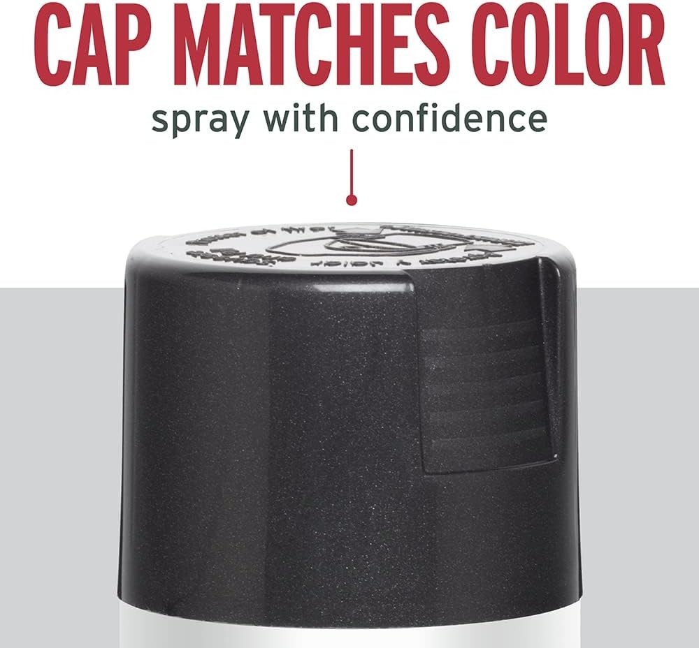 6PK Stops Rust Metallic Spray Paint, 11 oz, Black Night, 6 Pack