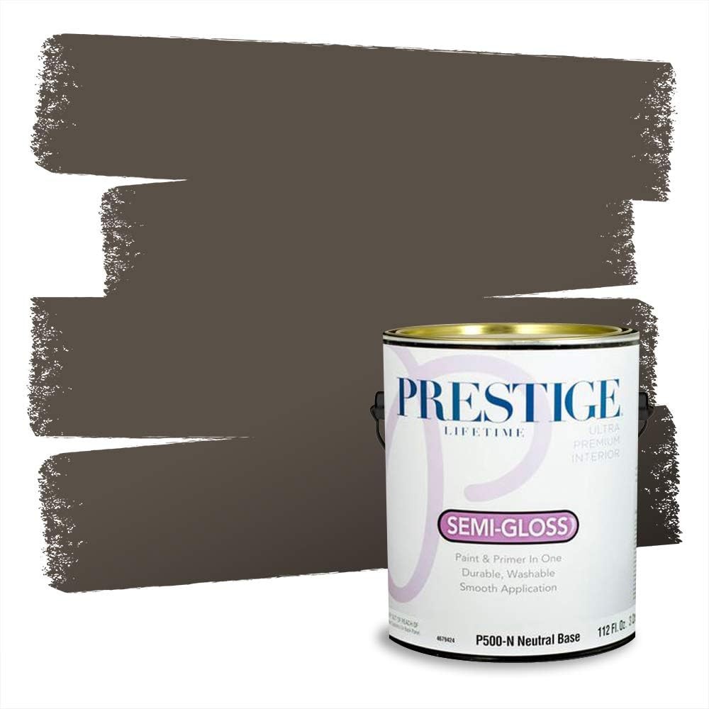 Interior Paint & Primer in One – Self-Priming Acrylic Latex, Satin Finish, 1 Gal