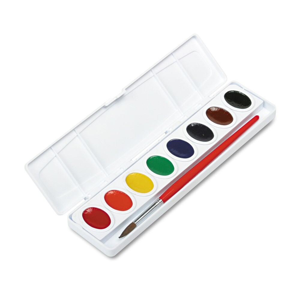 Prang 00800 Professional Watercolors – 8 Assorted Colors New