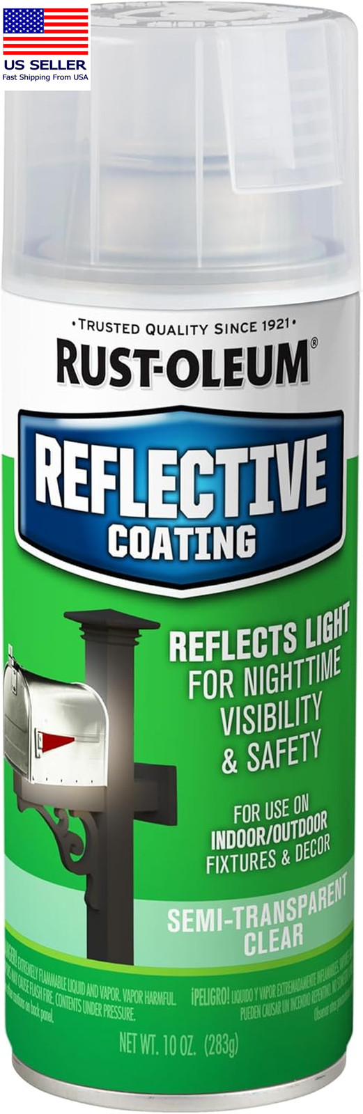 214944 Specialty Reflective Finish Spray, 10 Oz