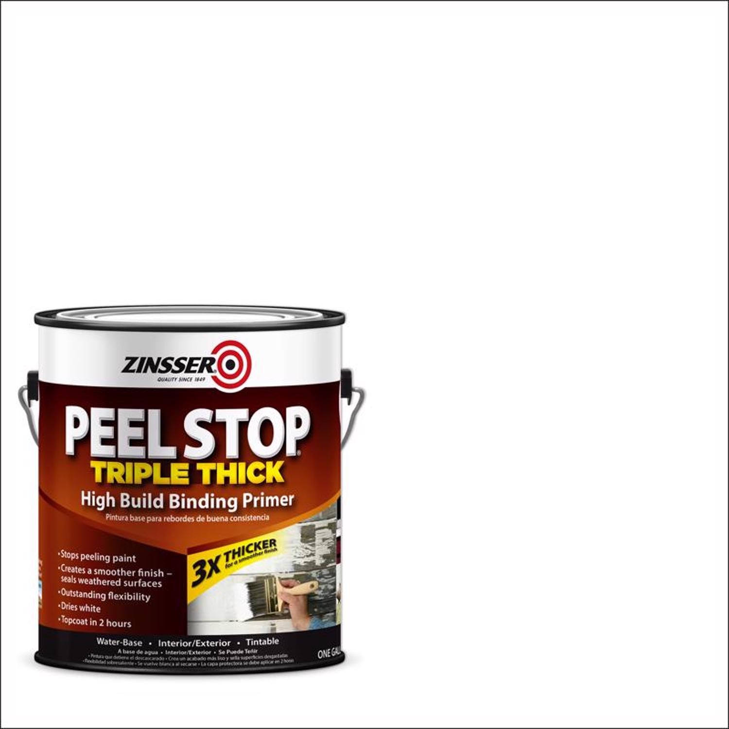 Zinsser 260924 White Triple Thick High Build Binding Primer 1 gal. (Pack of 2)