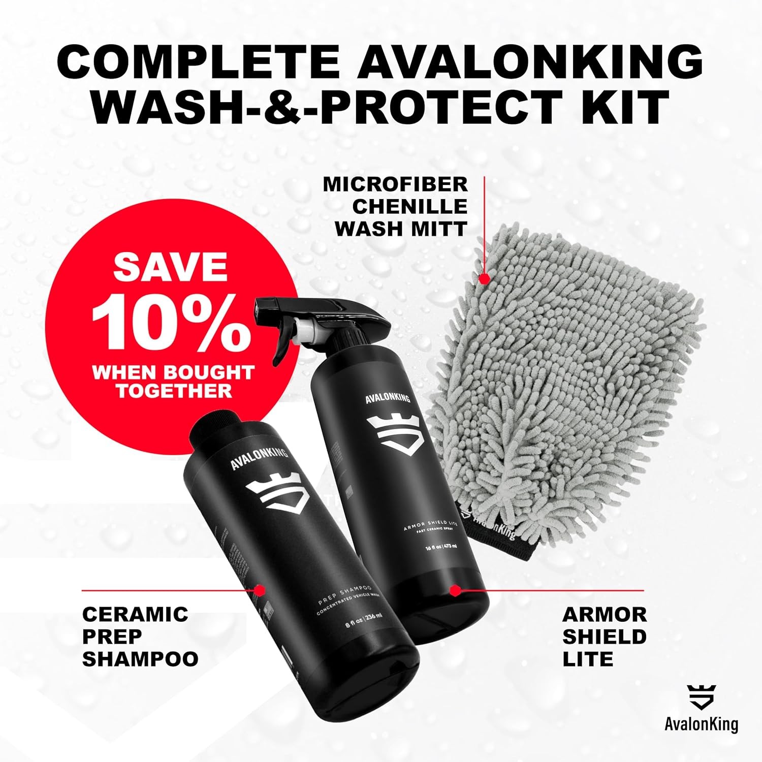 AvalonKing Armor Shield Lite Fast Ceramic Coating Spray – Ceramic Coating for