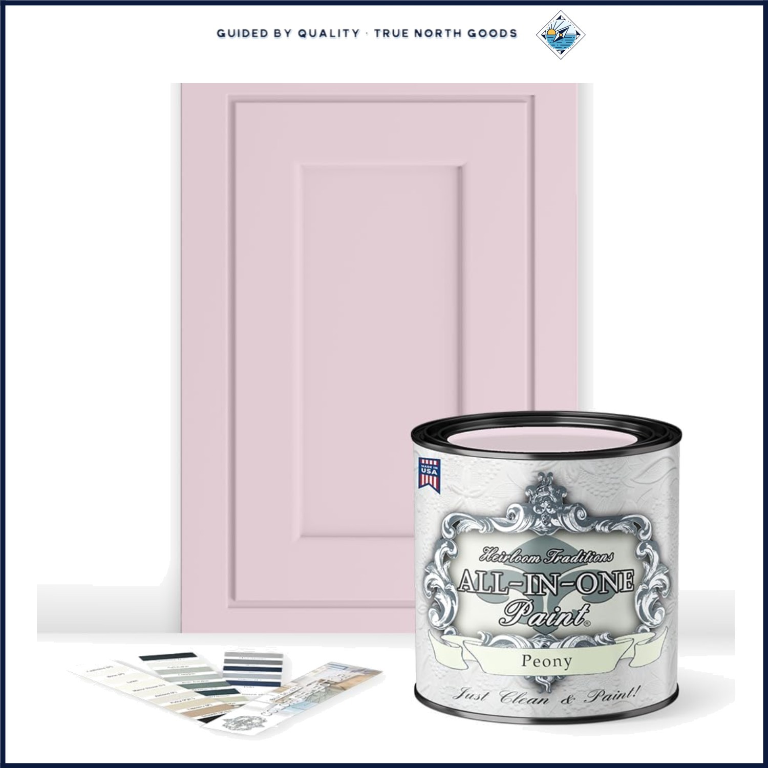 Low Odor Acrylic Paint in Quart Size for Easy Furniture and Cabinet Makeovers