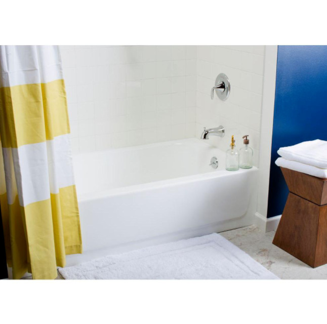 Bathtub Refinishing Kit White Tub And Tile Paint 1 qt Epoxy Acrylic Repair