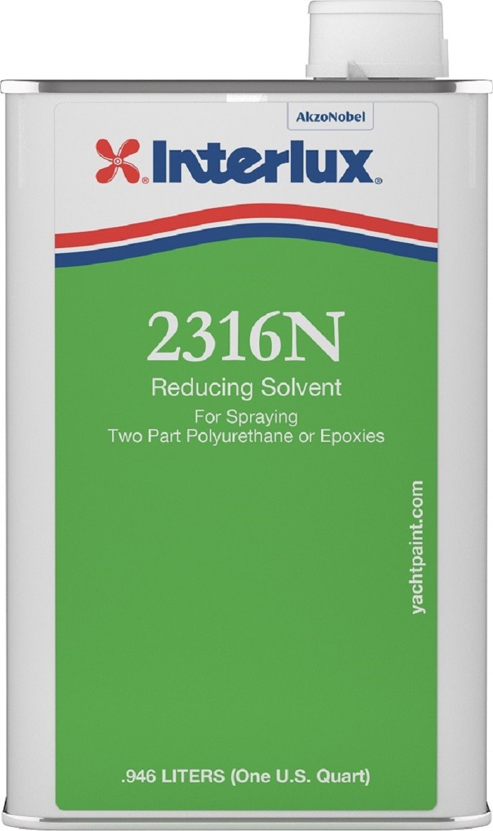 Interlux Reducing Solvent – Spray Applications Red 1 Quart 2316NQ