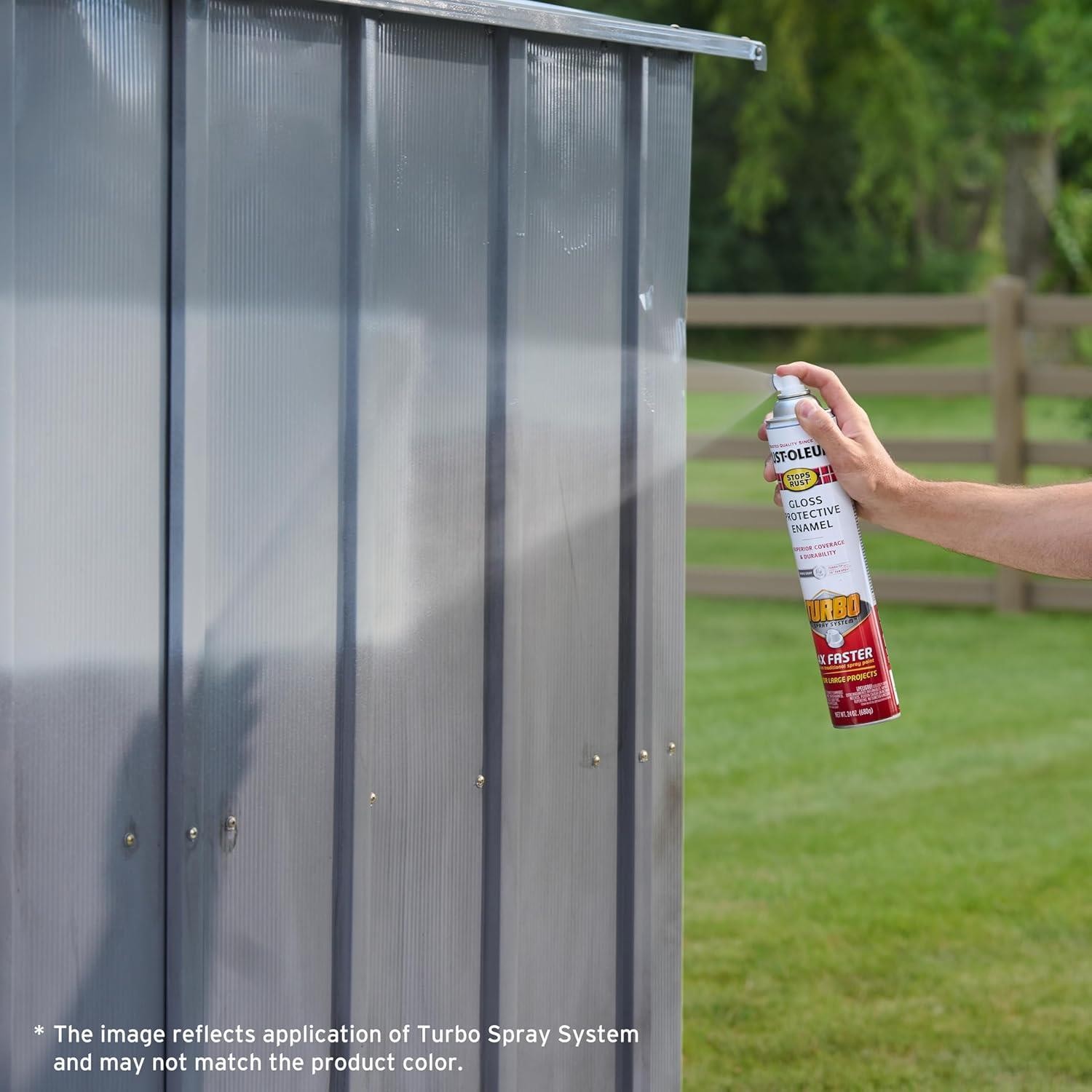 Rust-Oleum Stops Rust Protective Enamel with Turbo Spray System, Aerosol 24 oz