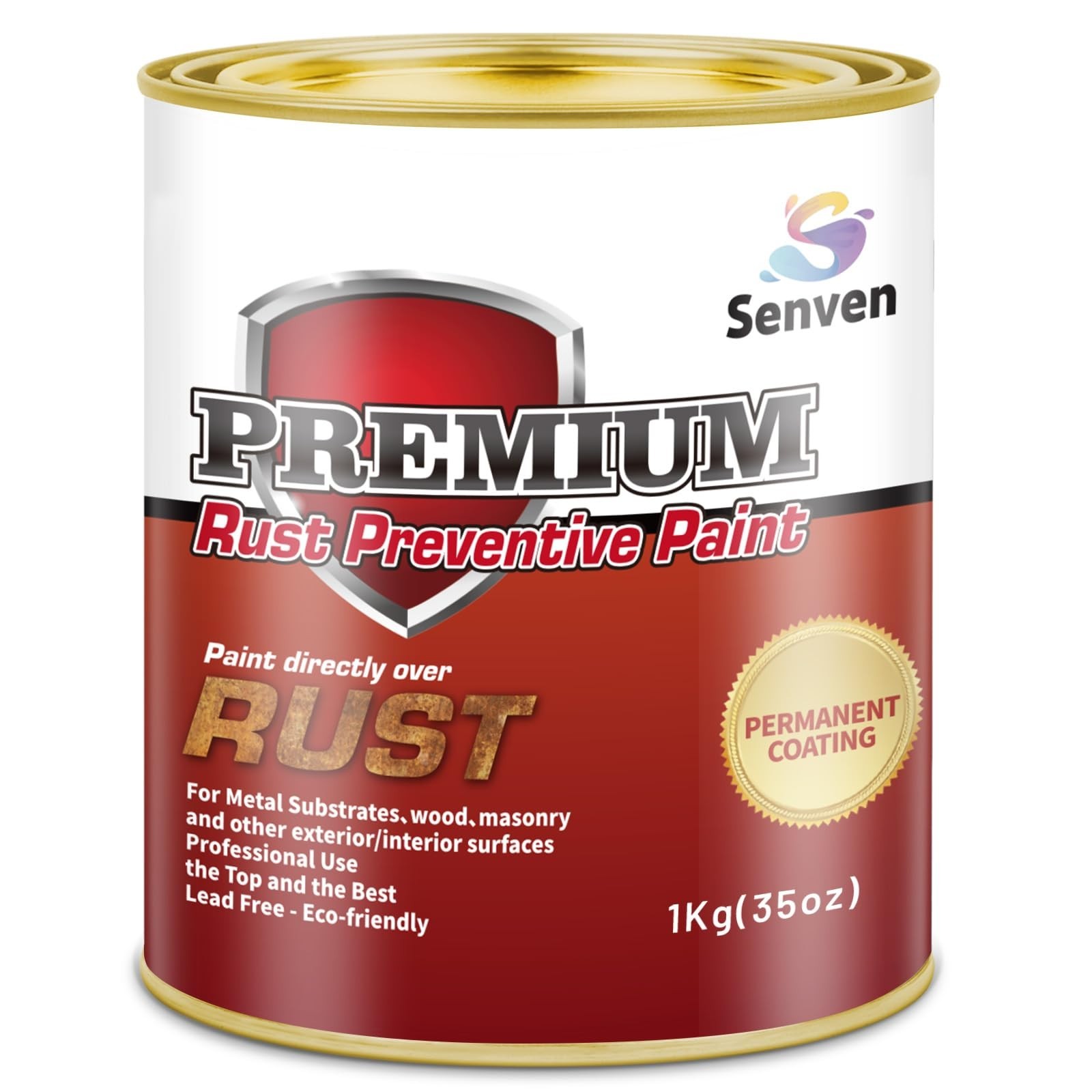Permanently Prevent Rust & Corrosion – Anti-Rust Coating for Metal, 35 Fl Oz