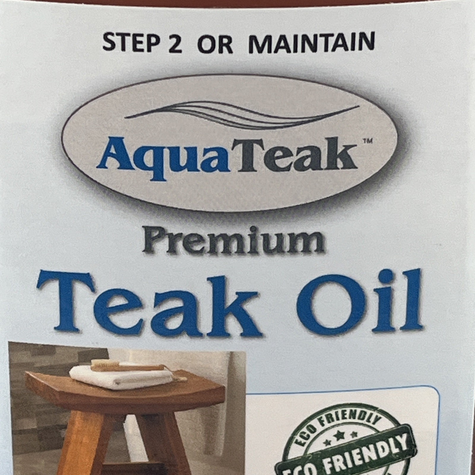 AquaTeak Premium Teak Oil, 501SS, 16 Oz AQUA TEAK NEW