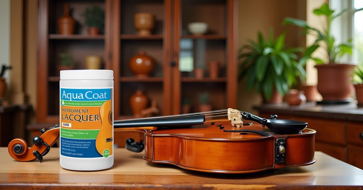AquaCoat Gloss Quart Water-Based Instrument Lacquer