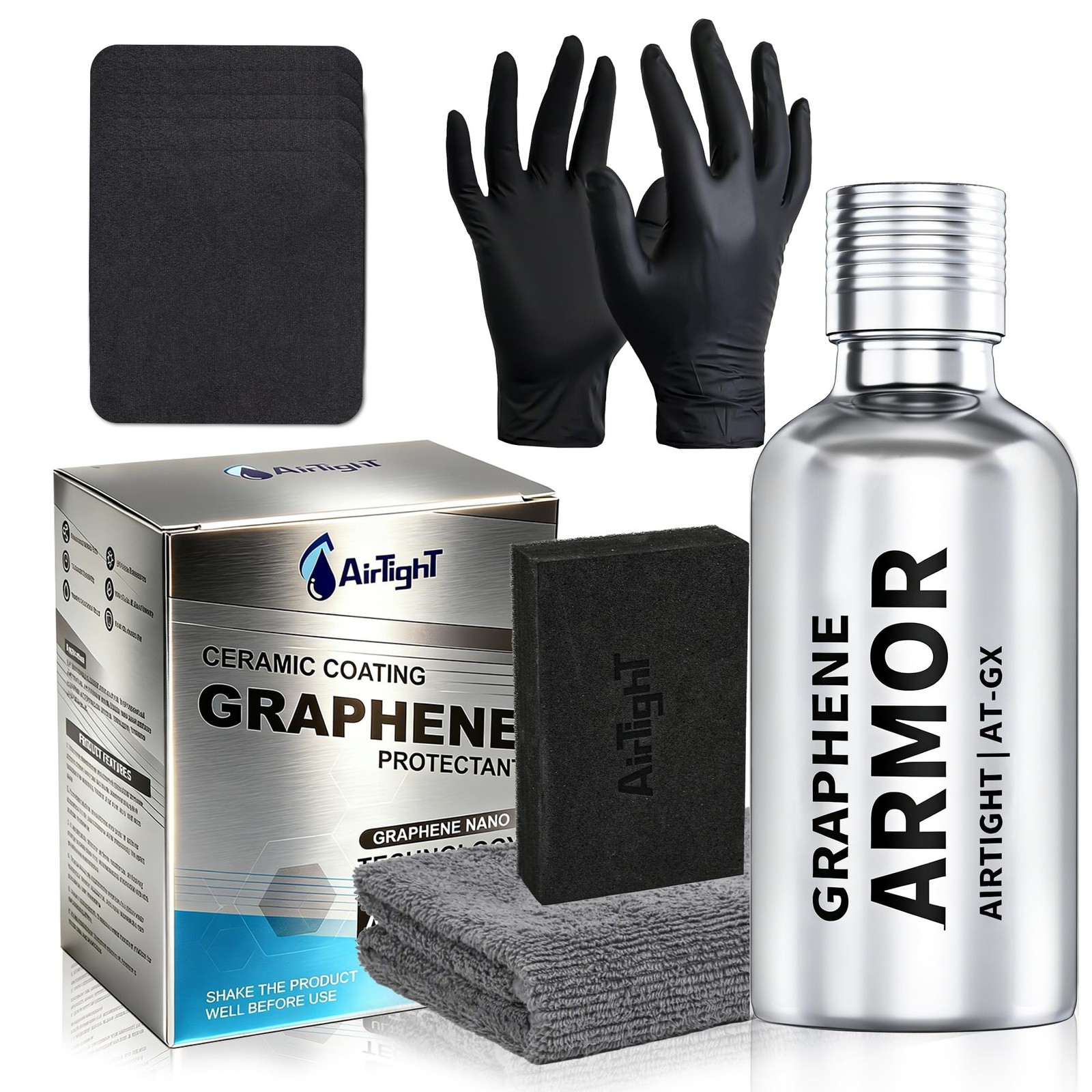 Advanced Graphene Ceramic Coating 50ml AT-GX Self-Cleaning Nano Protectant Lo…