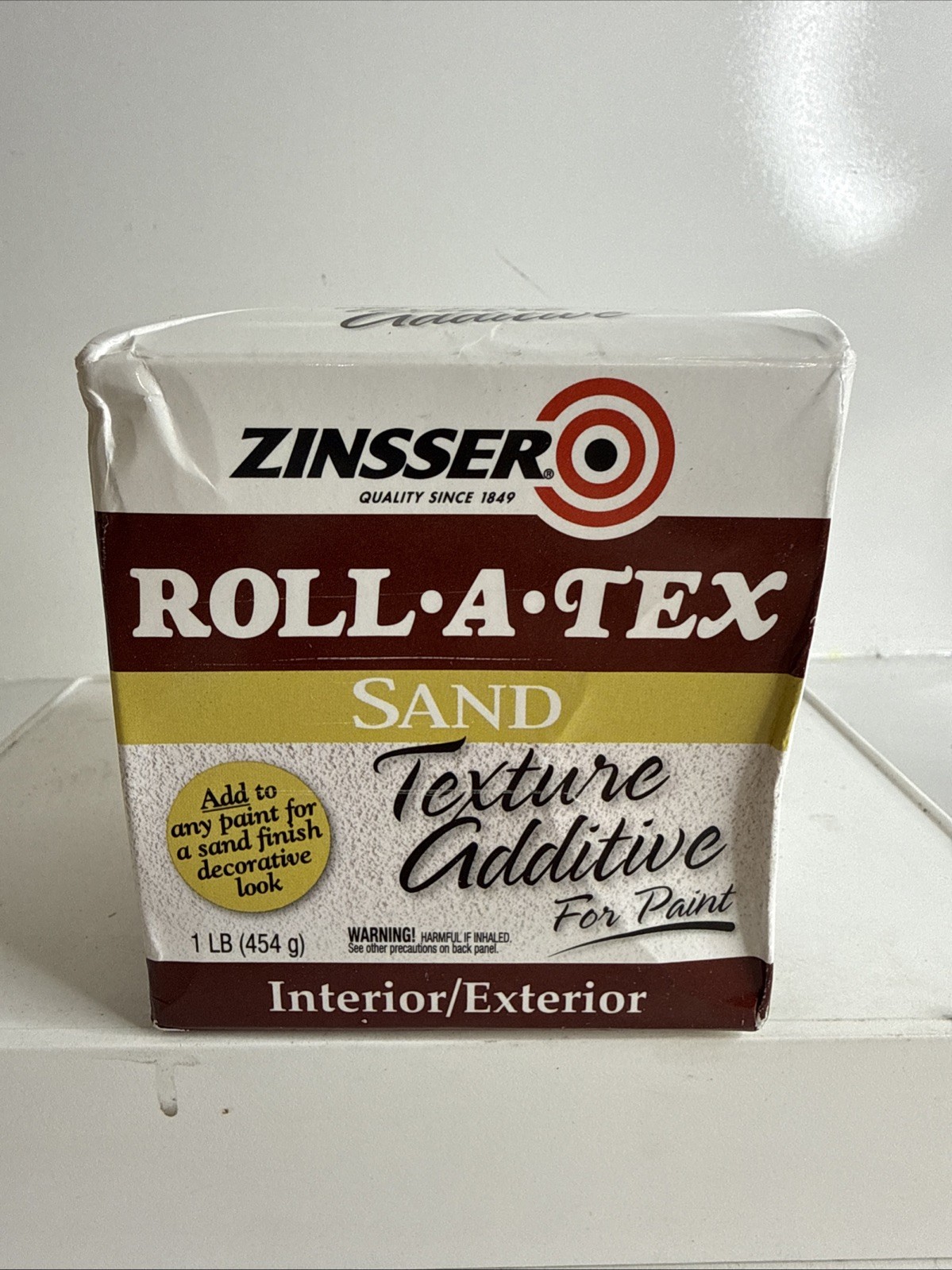 Zinsser 22616 Roll-A-Tex Indoor/Outdoor Fine Texture Additive 1 lbs. (Pack of 1)
