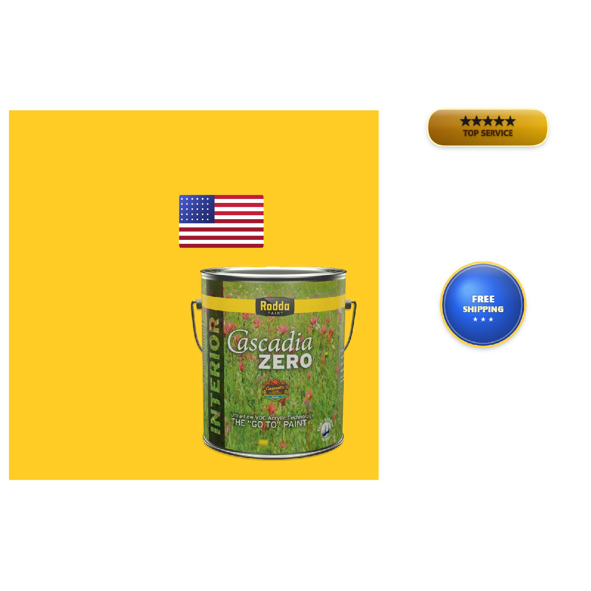 Rodda Paint Rodda Cascadia Zero Interior Flat In One 1-Gallon Look At The
