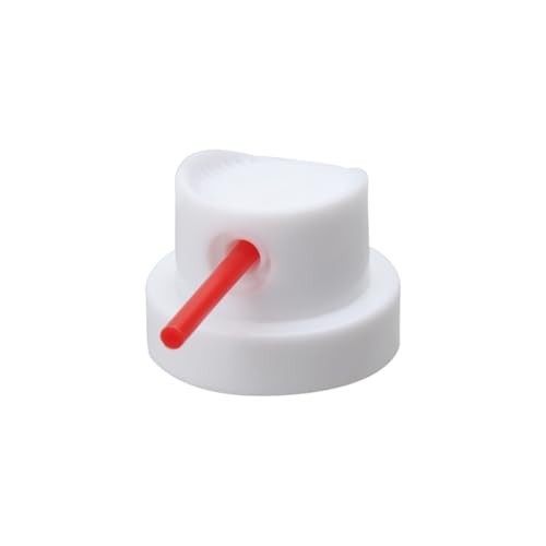 20 Pack Spray Paint Caps & Straws – Red Thin Tube for Art & Craft Projects